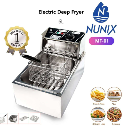 Nunix Single Fryer 6Litres