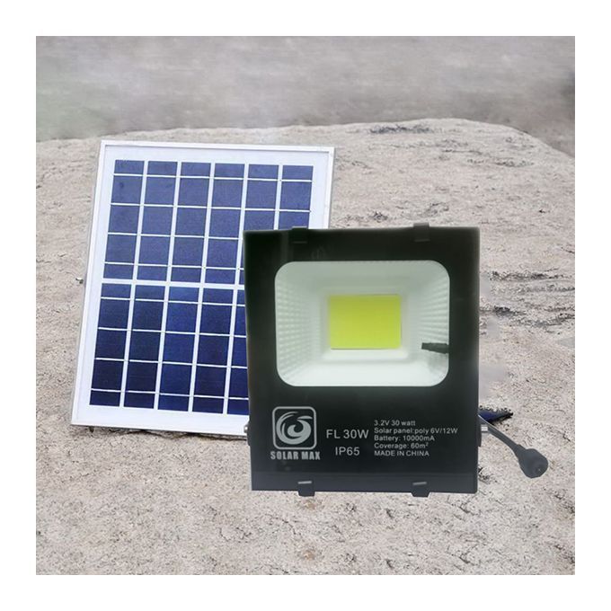 Solarmax LED Solar Flood Light 30W