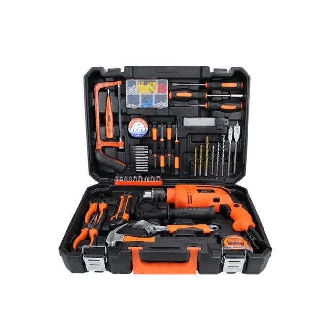 Dera Complete 117 Toolsets with Apowerful 750W Drill – Cordless