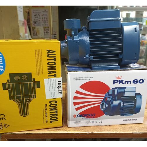 Pedrollo Water Pump 0.5 HP – Blue + Automic Pump Control – Brushless