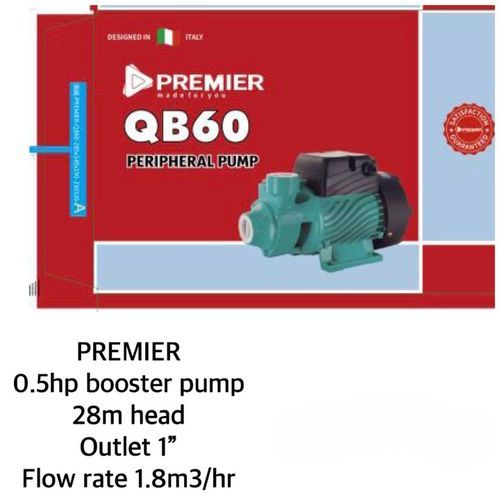 Premier 1 HP Booster Pump 60m Head