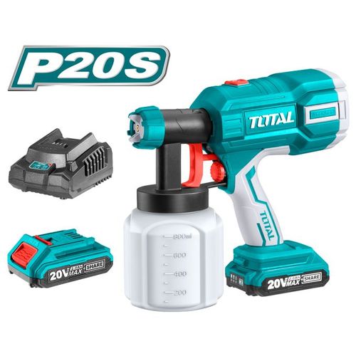 Total 20V Cordless Spray Gun TSGLI20402