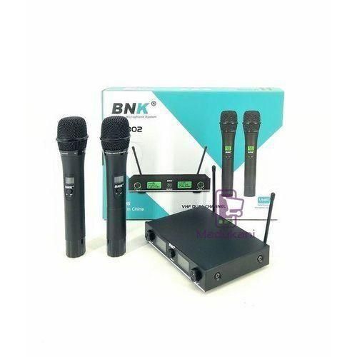 BNK K – 802 Dual Channel VHF Wireless Microphone Set