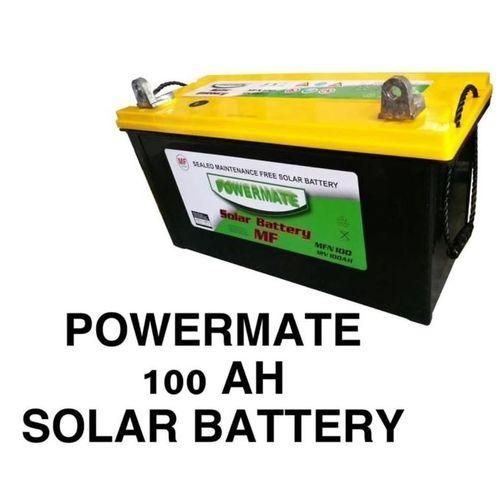Powermate, 100Ah Solar Battery Dry Cell Maintenance Free