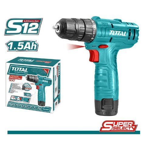 Total 12V Cordless Drill TDLI12415