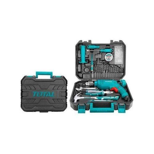 Total 115-Piece Electric 650W Impact Hammer Drill