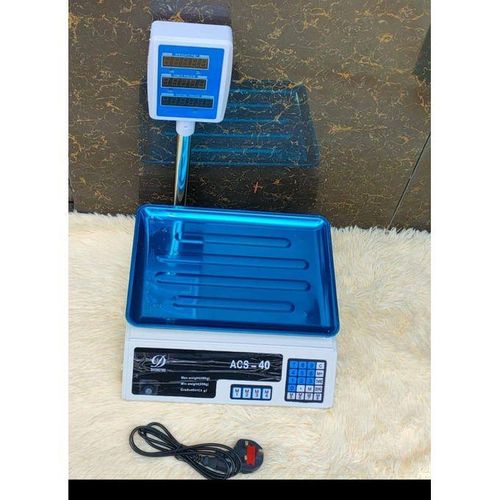 ACS Commercial 40 kg Electronic Price Computing Digital Weighing Scale