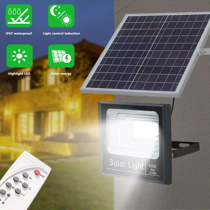 Solar Light Dusk to Dawn 60W LED Super Bright Solar Flood Light