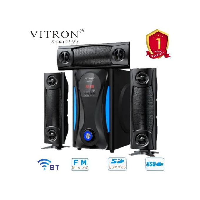 Vitron 3.1CH10000W AC/DC FM/BT/USB Sub Woofer System
