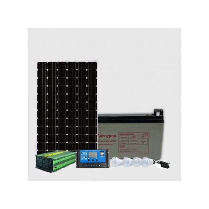 Sunnypex 250W Solar Kit with 150Ah Battery & 20A Controller