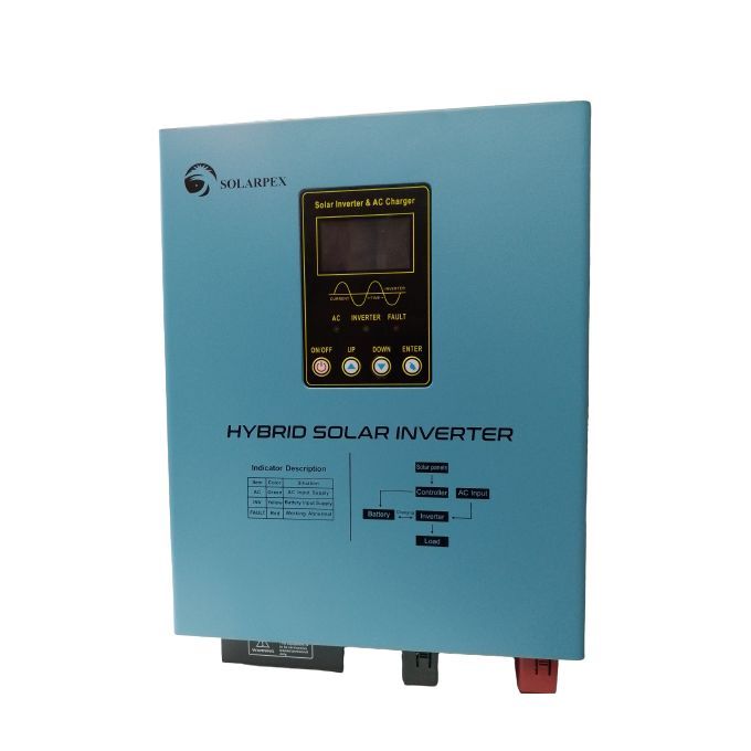 Solarpex 1 kVA Hybrid Inverter 1000W Solar Power Hybrid Inverter