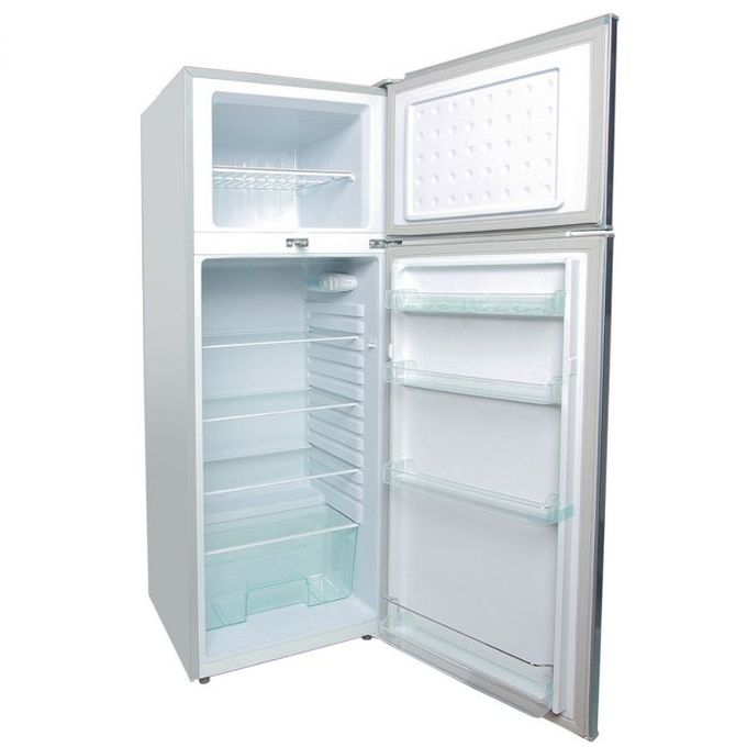 Ramtons Rf/217 – 2 Door Direct Cool Fridge – 213L – Silver. - Image 2