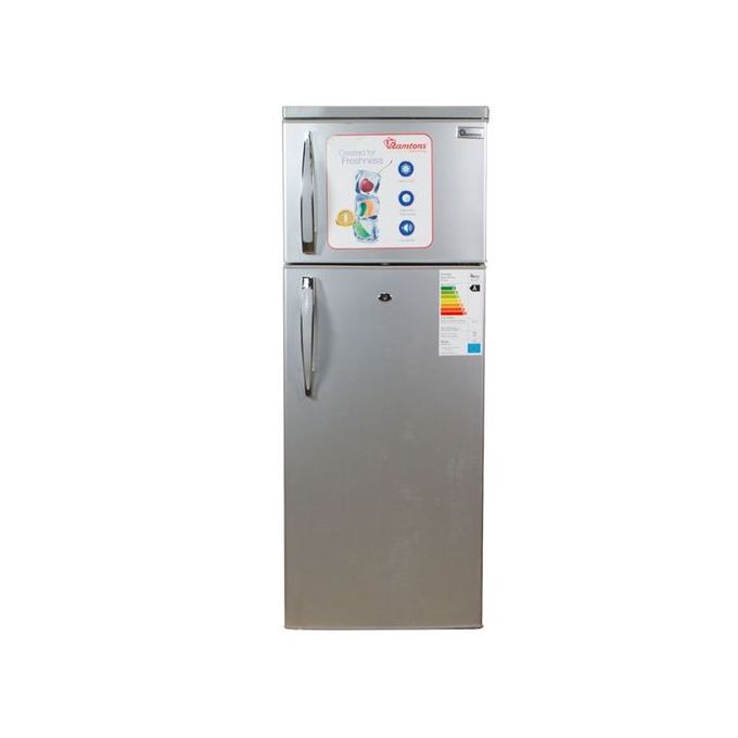 Ramtons Rf/217 – 2 Door Direct Cool Fridge – 213L – Silver.
