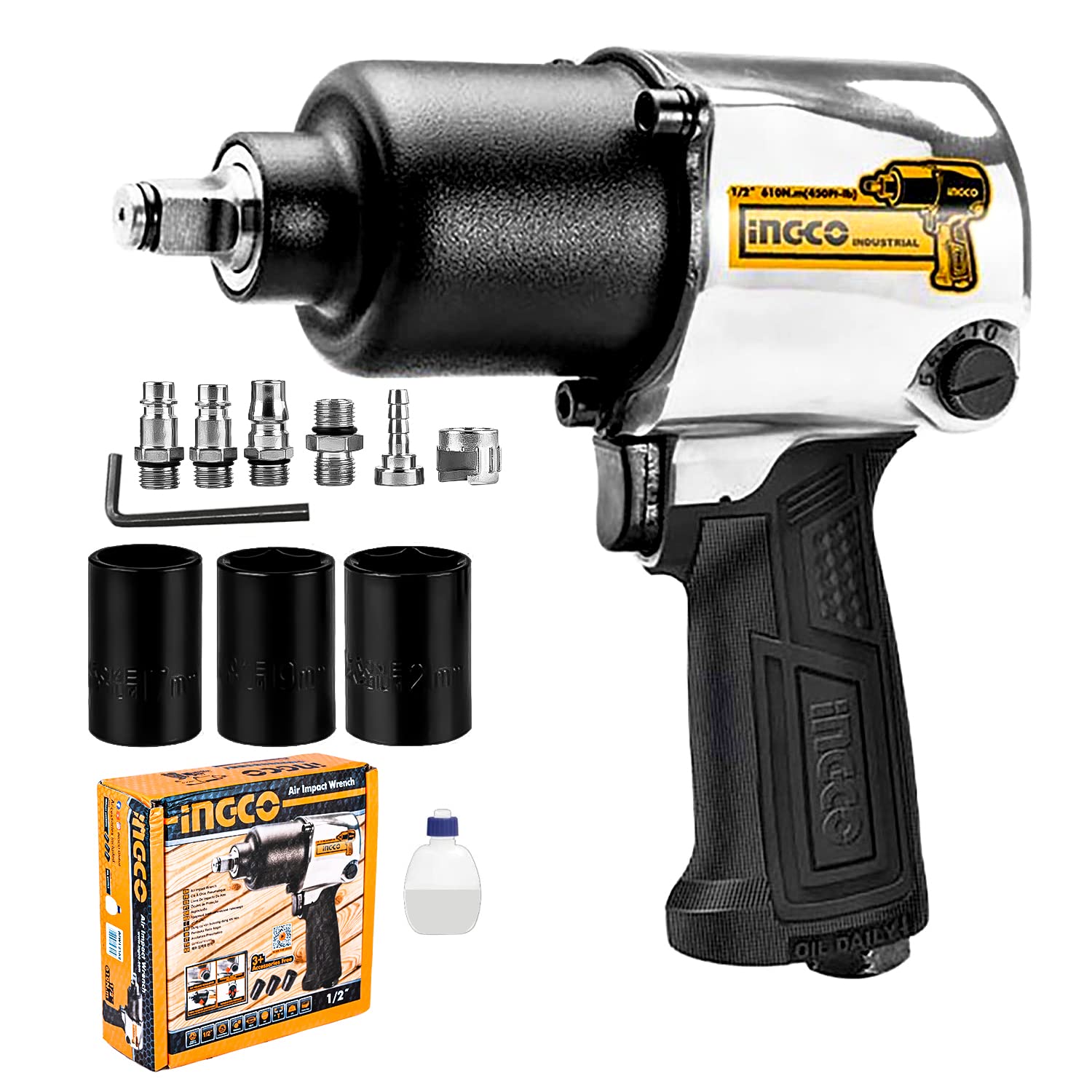 Ingco AIW12562 Air Impact Wrench