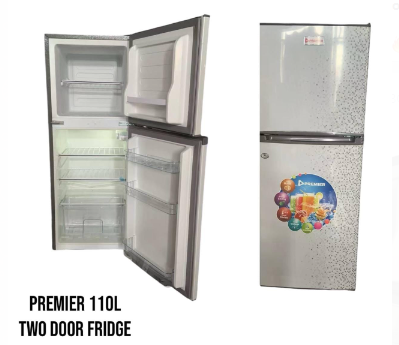 Premier 110L Double Door Fridge